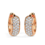 Ivana Jewels Earrings Round Cut Diamond