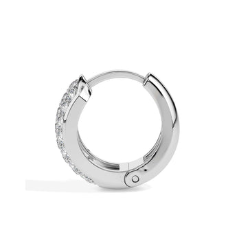 Ivana Jewels Earrings Round Cut Diamond