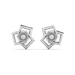 Ivana Jewels Earrings White Gold / 14KT 0.06 Ct Versatile Earrings