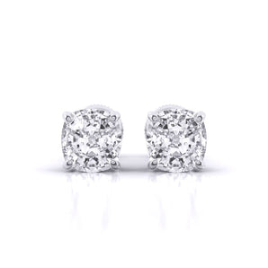 Ivana Jewels Earrings White Gold / 14KT 1 Carat Each Solitaire Diamond Earrings