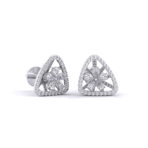 Ivana Jewels Earrings White Gold / 14KT Contemporary Wear Fancy Diamond Earrings