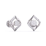 Ivana Jewels Earrings White Gold / 14KT Sparkling Lab Grown Diamond Earrings