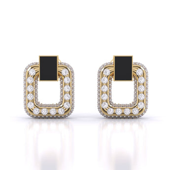 Ivana Jewels Earrings Yellow Gold / 14KT Classic Stud Earrings