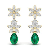 Ivana Jewels Earrings Yellow Gold / 14KT Classy Drop Earring