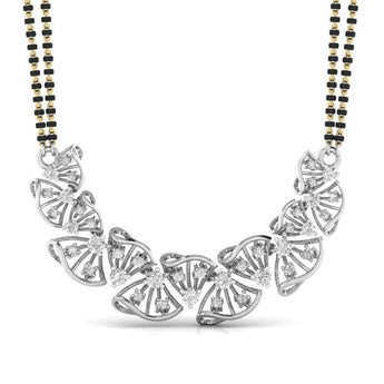 Ivana Jewels Mangal Sutra White Gold / 14KT Everyday Wear Mangal Sutra