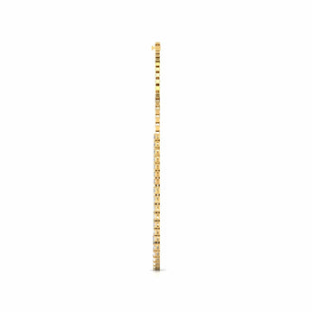 Ivana Jewels Necklace Emerald Cut Diamonds Elegance Necklace