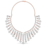 Ivana Jewels Necklace Rose Gold / 14KT Party Wear Necklace