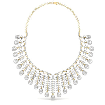 Ivana Jewels Necklace Yellow Gold / 14KT Party Wear Necklace