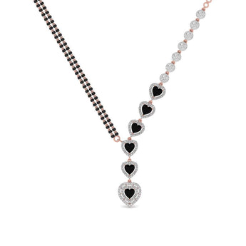 Ivana Jewels Necklaces Rose Gold / 14KT Ivana Woman Mangal Sutra Style Necklace