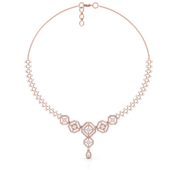 Ivana Jewels Necklaces Rose Gold / 14KT Sparkling Necklace