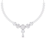 Ivana Jewels Necklaces White Gold / 14KT Sparkling Necklace