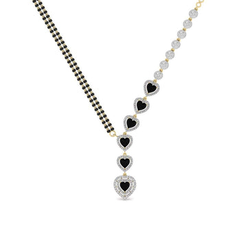 Ivana Jewels Necklaces Yellow Gold / 14KT Ivana Woman Mangal Sutra Style Necklace