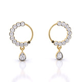 Ivana Jewels Nose Pin Yellow Gold / 14KT Traditional Diamond Nath