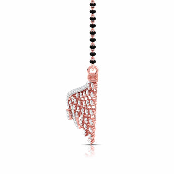 Ivana Jewels Pendant Diamond Riviera Mangalsutra Necklace
