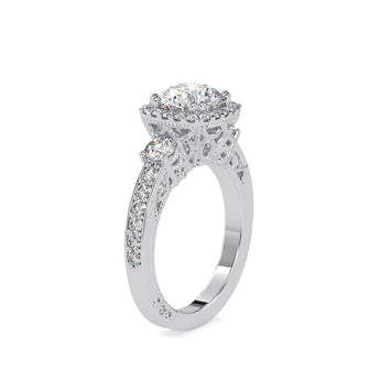 Ivana Jewels Rings 1.75 Carat Round Solitaire Diamond Verragio Insignia Engagement Ring