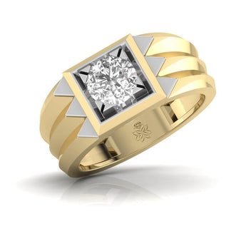 Ivana Jewels Rings 1 Carat Majestic Square Solitaire Ring