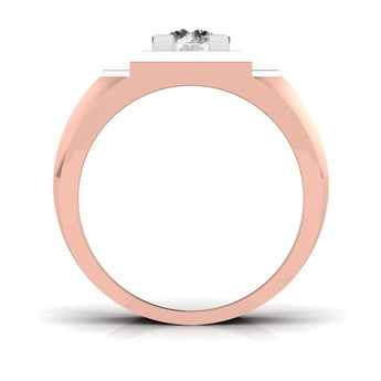 Ivana Jewels Rings 1 Carat Majestic Square Solitaire Ring
