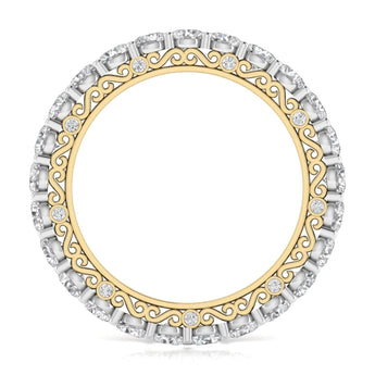 Ivana Jewels Rings 2.25 Carats Round Cut Eternity Ring