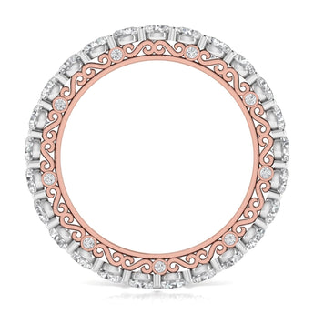Ivana Jewels Rings 2.25 Carats Round Cut Eternity Ring