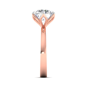Ivana Jewels Rings 2 Carat Solitaire Diamond Engagement Ring