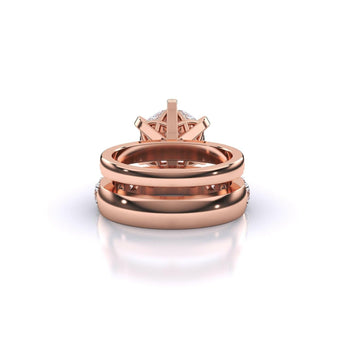 Ivana Jewels Rings 2 Carat Solitaire Entwined Diamond Ring