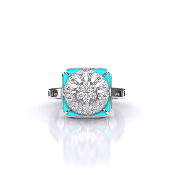 Ivana Jewels Rings Azure Embrace Ring