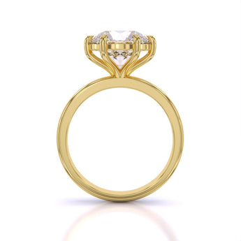 Ivana Jewels Rings Casual 3.35 Carat Solitaire Ring