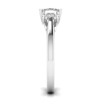 Ivana Jewels Rings Classic Crescent Diamond Ring