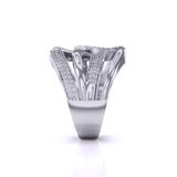 Ivana Jewels Rings Classy Shimmering Cluster Ring