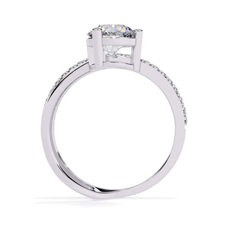 Ivana Jewels Rings Engagement Ring and Wedding Band Set