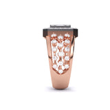 Ivana Jewels Rings Fancy Baguette & Round Shape Diamonds Ring