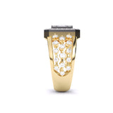 Ivana Jewels Rings Fancy Baguette & Round Shape Diamonds Ring