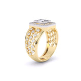 Ivana Jewels Rings Fancy Baguette & Round Shape Diamonds Ring