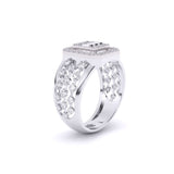 Ivana Jewels Rings Fancy Baguette & Round Shape Diamonds Ring