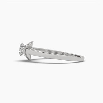 Ivana Jewels Rings Halo Solitaire Classic Center piece Ring