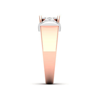 Ivana Jewels Rings Men's Three-Stone Diamond Band