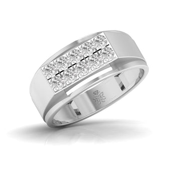 Ivana Jewels Rings Radiant Boldness Men's Diamond Ring