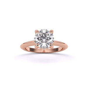 Ivana Jewels Rings Rose Gold / 14KT 1.50 CARAT Solitaire Diamond Ring