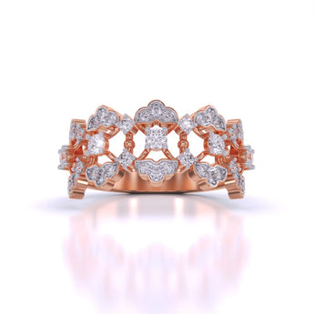 Ivana Jewels Rings Rose Gold / 14KT Bouquet of Allure