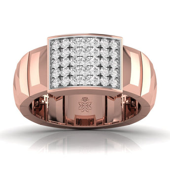 Ivana Jewels Rings Rose Gold / 14KT Dominance in Style Band Ring