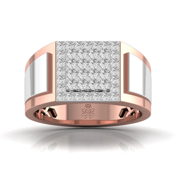 Ivana Jewels Rings Rose Gold / 14KT Hunky Style Ring For Him