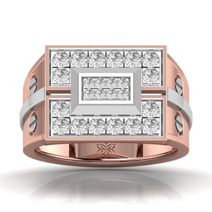 Ivana Jewels Rings Rose Gold / 14KT IVANA Life Style Men's Ring