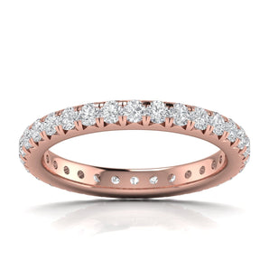 Ivana Jewels Rings Rose Gold / 14KT Luxury Eternity Wedding Ring