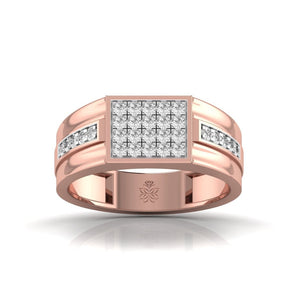 Ivana Jewels Rings Rose Gold / 14KT Majestice Promise Engagement Ring
