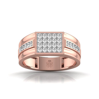 Ivana Jewels Rings Rose Gold / 14KT Majestice Promise Engagement Ring