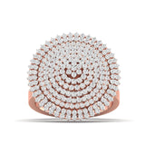 Ivana Jewels Rings Rose Gold / 14KT Stylish Pyramid-Inspired Luxury Ring with Stunning Finish