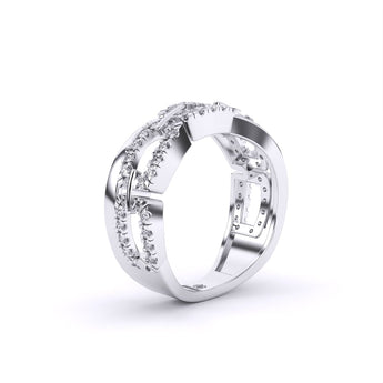 Ivana Jewels Rings Round cut Diamond Fancy Ring