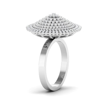 Ivana Jewels Rings Stylish Pyramid-Inspired Luxury Ring with Stunning Finish