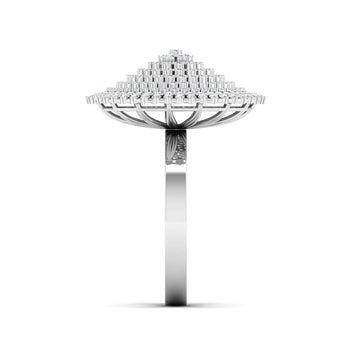 Ivana Jewels Rings Stylish Pyramid-Inspired Luxury Ring with Stunning Finish