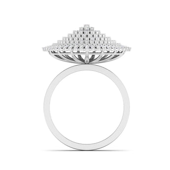 Ivana Jewels Rings Stylish Pyramid-Inspired Luxury Ring with Stunning Finish
